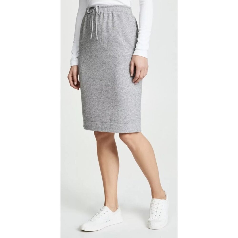 VINCE Women’s Gray Wool Cashmere Skirt Size XS